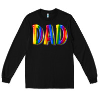 Black pride dad Long Sleeve Tee - texasbilliewilder