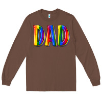 Chestnut pride dad Long Sleeve Tee - texasbilliewilder