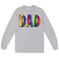 Moon Dust pride dad Long Sleeve Tee - texasbilliewilder