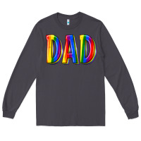Smoke pride dad Long Sleeve Tee - texasbilliewilder