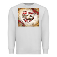 Dove Grey rub some dirt on it baseball Premium Sweatshirt - Jasminsmagicworld