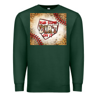 Sports Green rub some dirt on it baseball Premium Sweatshirt - Jasminsmagicworld