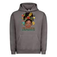 Pigment Tornado math teacher life afro messy bun Urban Hoodie - NancyCooperArtShop