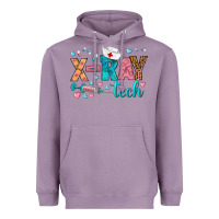 Lavender x ray tech Heavyweight Hoodie - BundleAndBundleShop