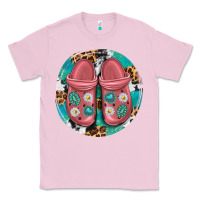 Bubblegum Pink western crocin Classic Tee - texasbilliewilder