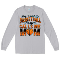 Moon Dust my favorite basketball player calls me mom Long Sleeve Tee - Zillion Design Studio