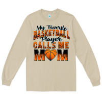 Mushroom my favorite basketball player calls me mom Long Sleeve Tee - Zillion Design Studio