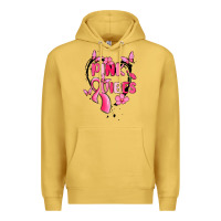Antique Gold pink vibes Premium Hoodie - MaliasSmallBusiness