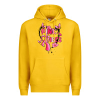 Lemon pink vibes Premium Hoodie - MaliasSmallBusiness