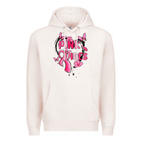 Pale Pink pink vibes Premium Hoodie - MaliasSmallBusiness