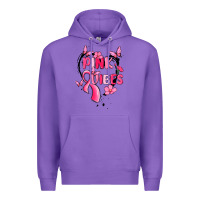 Purple pink vibes Premium Hoodie - MaliasSmallBusiness