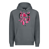 Rock pink vibes Premium Hoodie - MaliasSmallBusiness