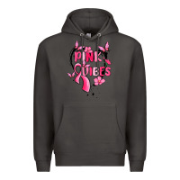 Smoke pink vibes Premium Hoodie - MaliasSmallBusiness