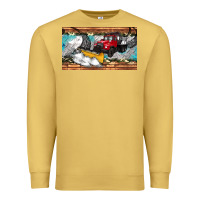 Antique Gold snow truck sippy cup Premium Sweatshirt - Artiststas