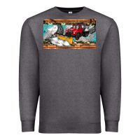 Charcoal Heather snow truck sippy cup Premium Sweatshirt - Artiststas