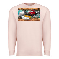 Pale Pink snow truck sippy cup Premium Sweatshirt - Artiststas