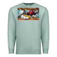Seafoam snow truck sippy cup Premium Sweatshirt - Artiststas