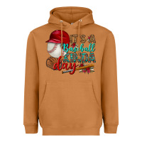Meerkat it's a baseball kinda day Heavyweight Hoodie - BundleAndBundleShop