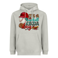 Moon Dust it's a baseball kinda day Heavyweight Hoodie - BundleAndBundleShop