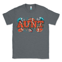 Charcoal Heather aunt American football Classic Tee - Zillion Design Studio