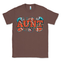 Chestnut aunt American football Classic Tee - Zillion Design Studio