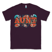 Plum aunt American football Classic Tee - Zillion Design Studio