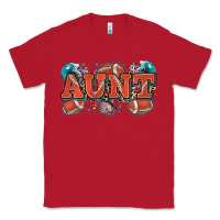 Red aunt American football Classic Tee - Zillion Design Studio