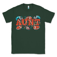 Sports Green aunt American football Classic Tee - Zillion Design Studio