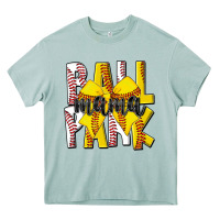 Arona ball park mama Heavy Core Tee - CowhideDigitalArt