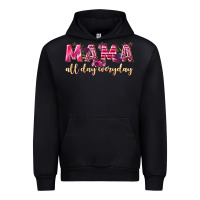 Foreset Green mama all day everyday Urban Hoodie - NancyCooperArtShop