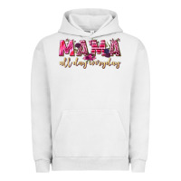 Pigment Lunar Rock mama all day everyday Urban Hoodie - NancyCooperArtShop