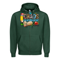 Sports Green chaos coordinator Zipper Hoodie - Zillion Design Studio