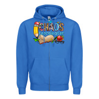 True Royal chaos coordinator Zipper Hoodie - Zillion Design Studio