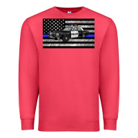 Cardinal thin blue line police car sippy cup Premium Sweatshirt - Artiststas