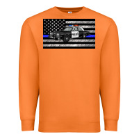 Carrot thin blue line police car sippy cup Premium Sweatshirt - Artiststas