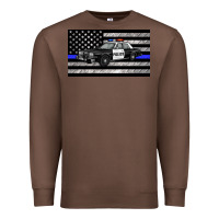 Chestnut thin blue line police car sippy cup Premium Sweatshirt - Artiststas