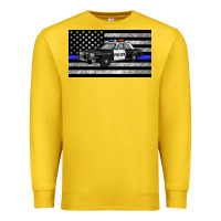 Lemon thin blue line police car sippy cup Premium Sweatshirt - Artiststas