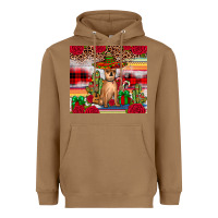 Toasted Coconut Chihuahua Christmas Heavyweight Hoodie - JahusDesignShop