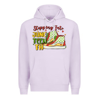 Lilac stepping into juneteenth Premium Hoodie - MaliasSmallBusiness