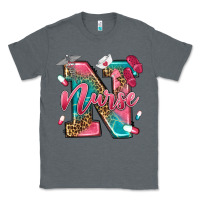 Charcoal Heather western nurse Classic Tee - texasbilliewilder