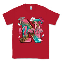Red western nurse Classic Tee - texasbilliewilder