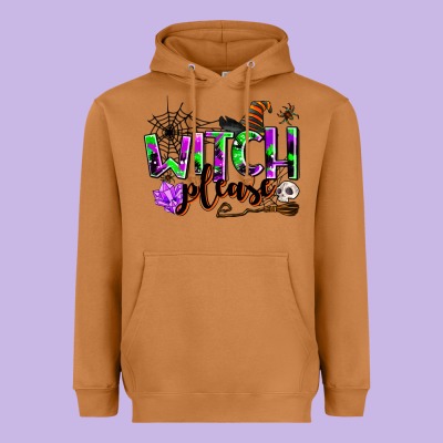 Witch Please Heavyweight Hoodie Designed By Adodesignshop