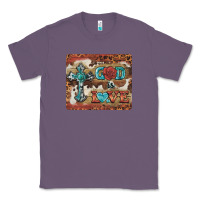 Lavender god is love cross Classic Tee - BarkalooDesign