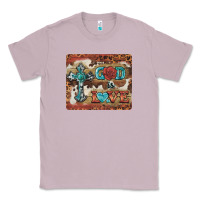 Lilac god is love cross Classic Tee - BarkalooDesign