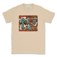 Mushroom god is love cross Classic Tee - BarkalooDesign
