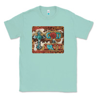 Seafoam god is love cross Classic Tee - BarkalooDesign