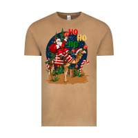 Vintage Camel Christmas  camel with Santa Vintage Tee - BarkalooDesign