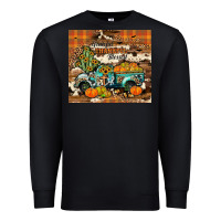 Black grateful thankful blessed Premium Sweatshirt - JahusDesignShop