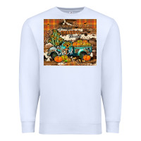 White grateful thankful blessed Premium Sweatshirt - JahusDesignShop
