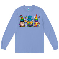 Colony Blue pride gnomies Long Sleeve Tee - texasbilliewilder